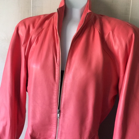 Michael Hoban North Beach Leather Pink Dress - Picture 2 of 8